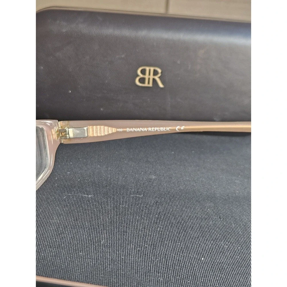 Banana Republic Allie 1K2 Eyeglasses Women Tortoise Pink Frames w/ Case